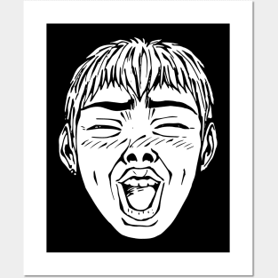 GTO Faces collection - 13 - Eikichi Onizuka -Laugh1- Posters and Art